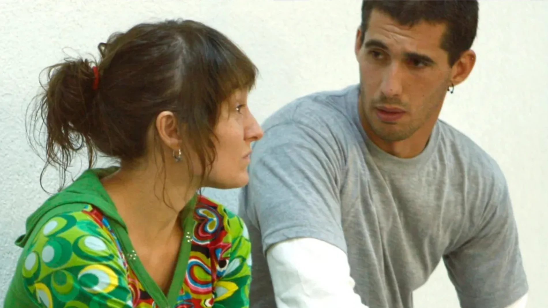 Los etarras Josuñe Oña y Asier Mardones en 2008 en la Audiencia Nacional durante el juicio contra ellos por su intervención en septiembre de 2003 en un tiroteo con la Ertzaintza en el Alto de Herrera (Alava)