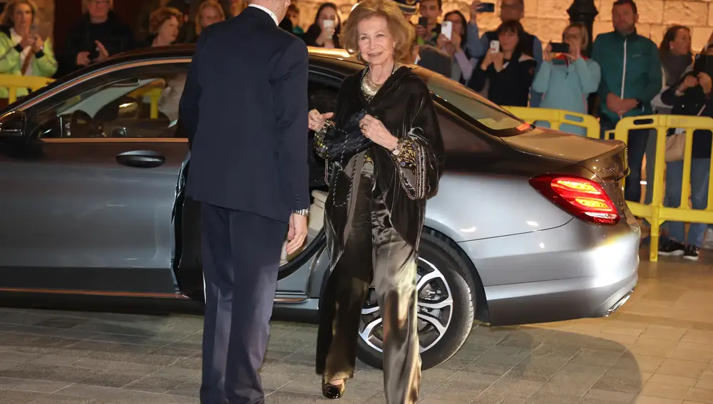 La Reina Sofía asiste al Concierto de Pascua en la Catedral de Mallorca