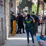 Dispositivo de la Guardia Civil en Barcelona contra el terrorismo yihadista 