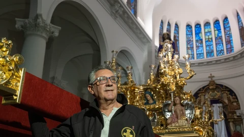 preparativos de la procesion de Jesus de Medinaceli en Madrid. David Jar
