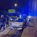 MADRID.-Sucesos.- Tres personas intoxicadas leves por humo en un incendio originado en una vivienda de Valdemoro