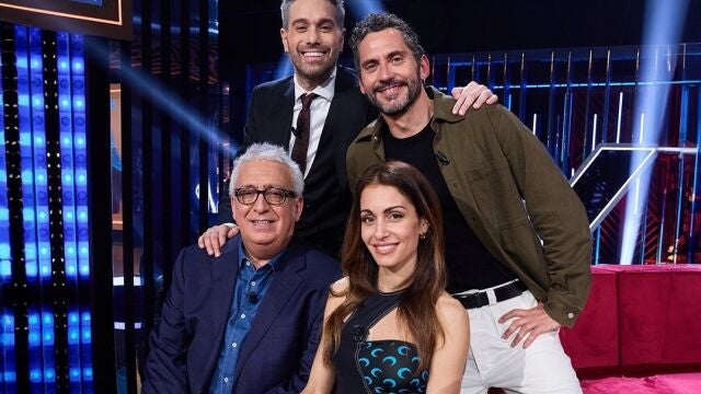 Leo Harlem, Hiba Abouk y Paco León invitados del programa 'Martínez y Hermanos' en Cuatro