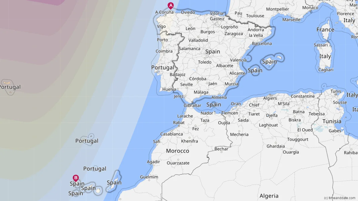 Estas son las ciudades de España desde las que se podrá ver el eclipse del 8 de abril