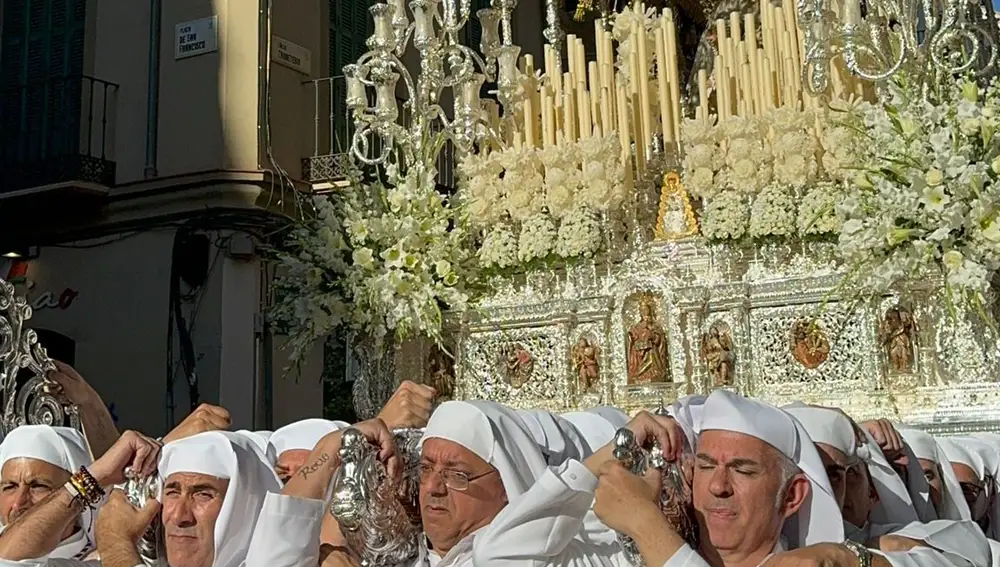 María Santísima del Rocío, conocida como la novia de Málaga