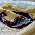 Filloas con mermelada. 