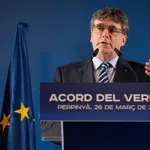El candidato de Junts Plus, Carles Puigdemont