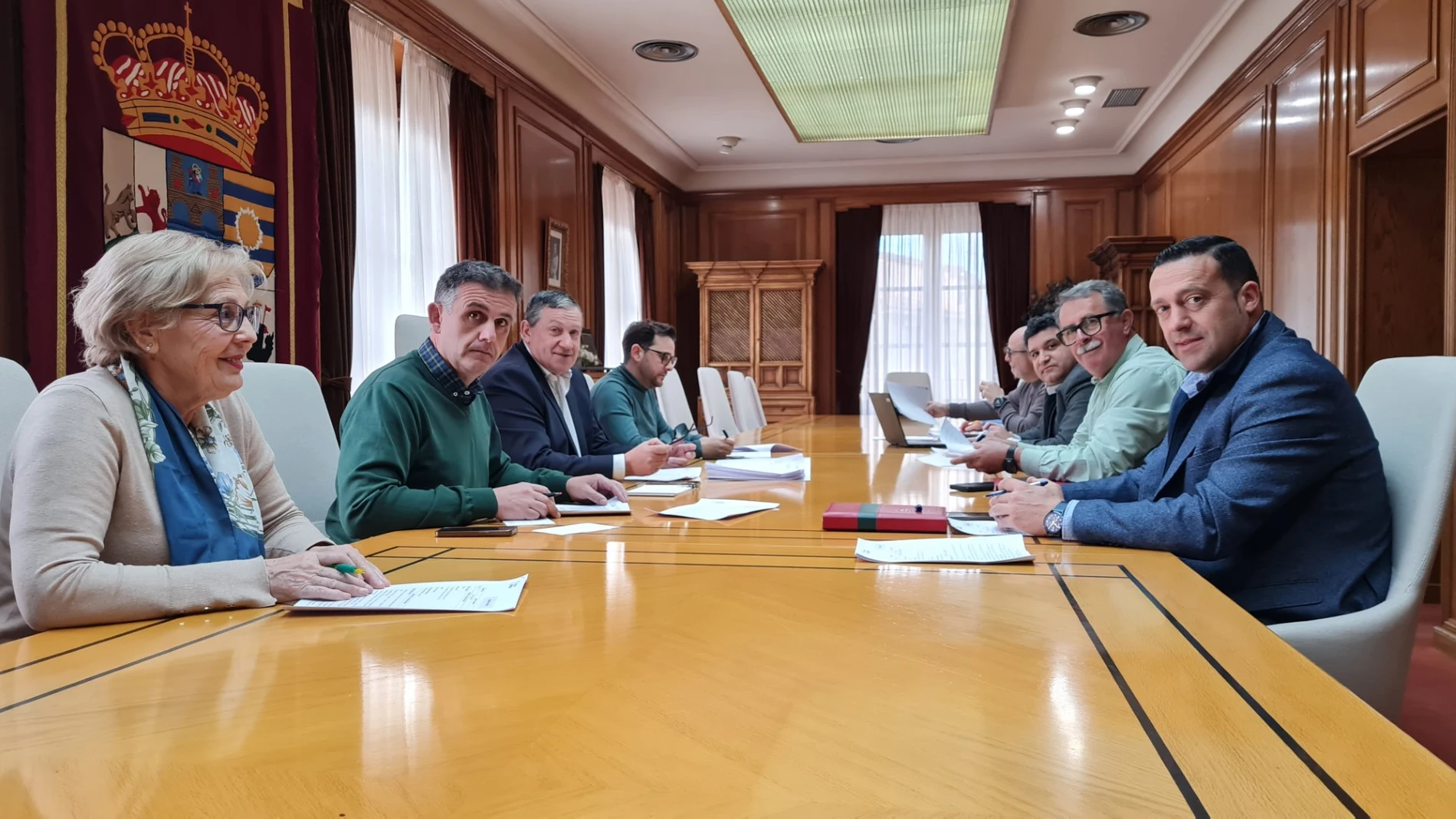 Junta de Gobierno de la Diputación de Zamora presidida por Javier Faúndez