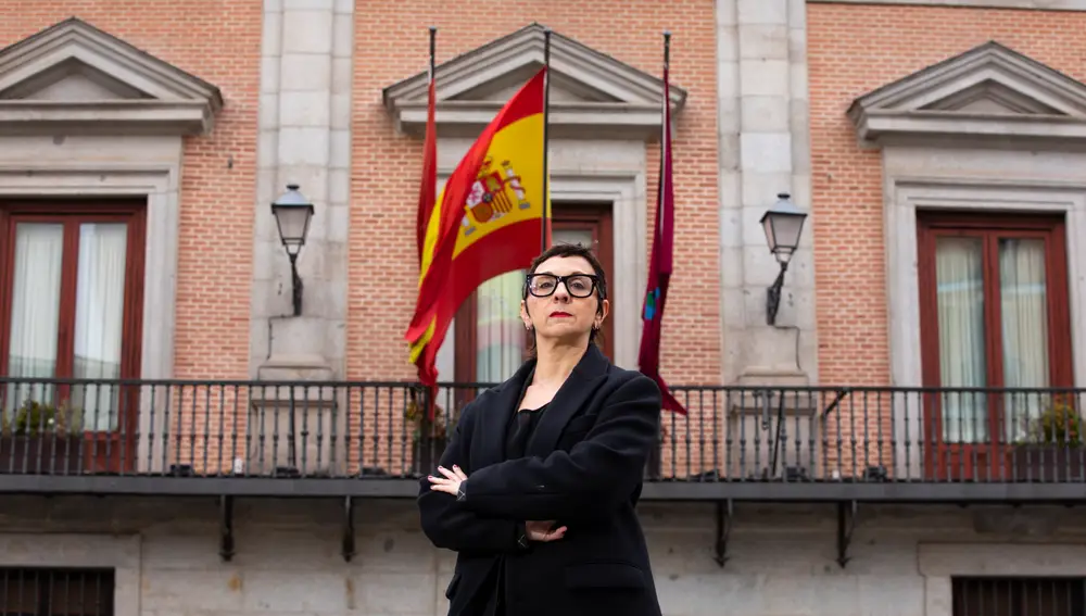 Almudena Heredero, directora artistica de saetas de Semana Santa en Madrid. © Jesús G. Feria.