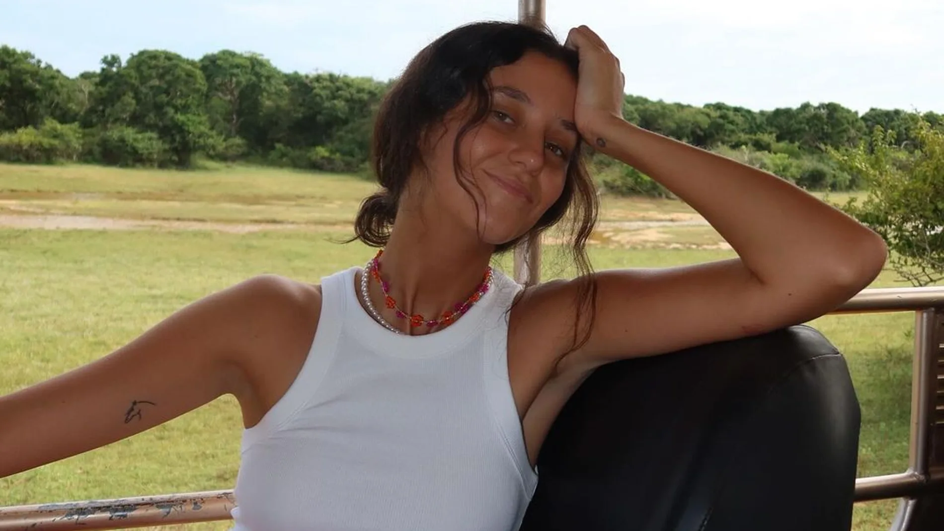 Victoria Federica con uno de sus looks de viaje en Sri Lanka.