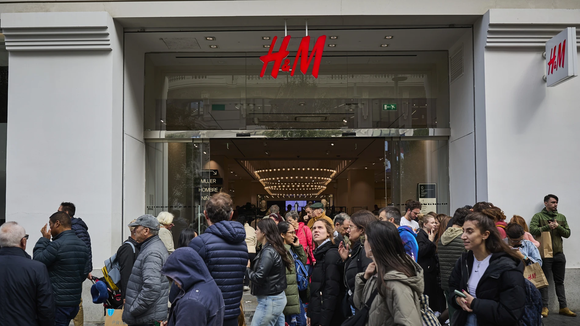 Tienda de H&M en Madrid.