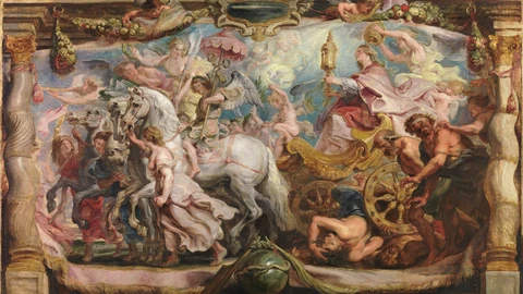 "El triunfo de la Iglesia", Rubens, Pedro Pablo Siegen, Westfalia, 1577 - Amberes, 1640
