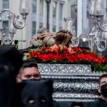MADRID.-S.Santa.- Las procesiones de Semana Santa se despiden en la capital este Sábado Santo con la Soledad
