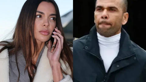 Joana Sanz y Dani Alves