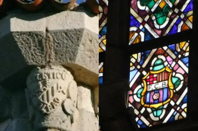 Las dos iglesias españolas que esconden entre sus muros los escudos de Athletic y Barça