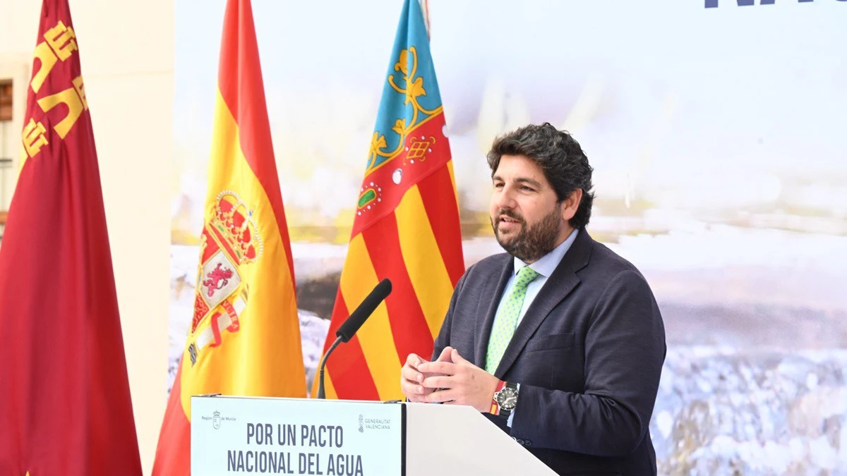 López Miras reivindica el Tajo-Segura como “una infraestructura única de cohesión territorial, avance y desarrollo”