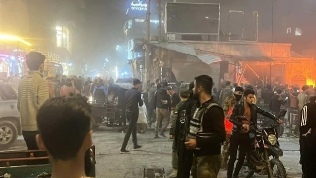 Al menos ocho muertos por la explosión de un coche bomba en un mercado de Siria