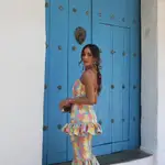 Rocío Osorno con look para la Feria de Abril.