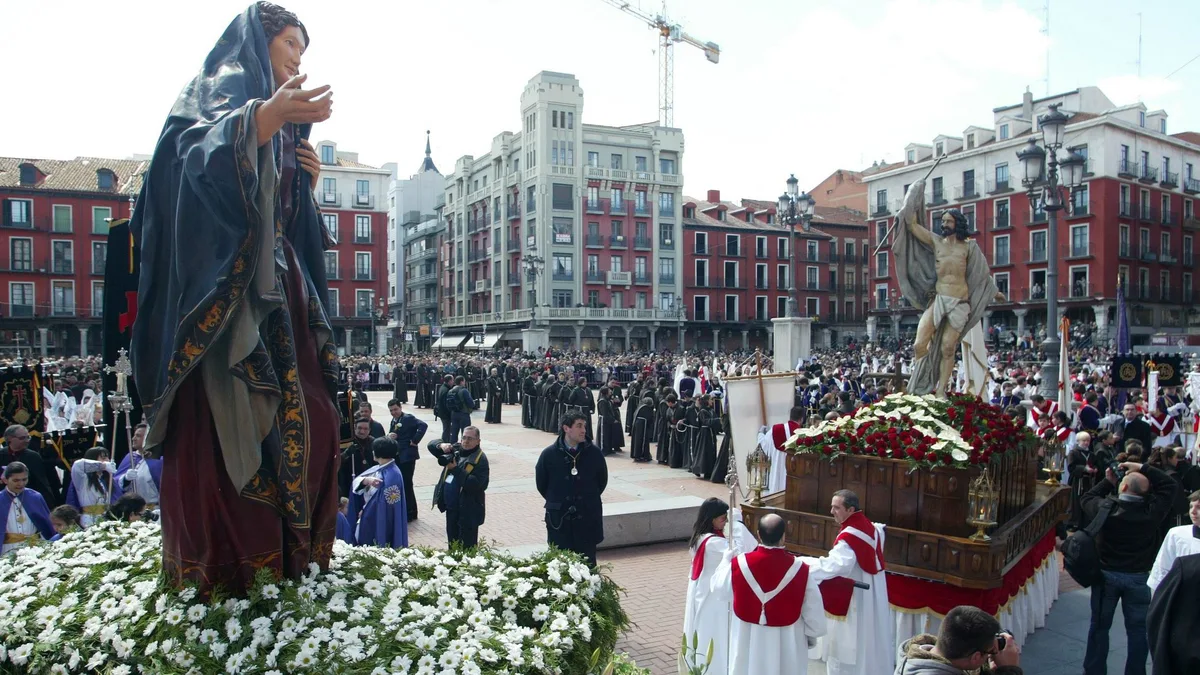 “Nelson” impide también la Procesión del Encuentro del Domingo de Pascua en Valladolid