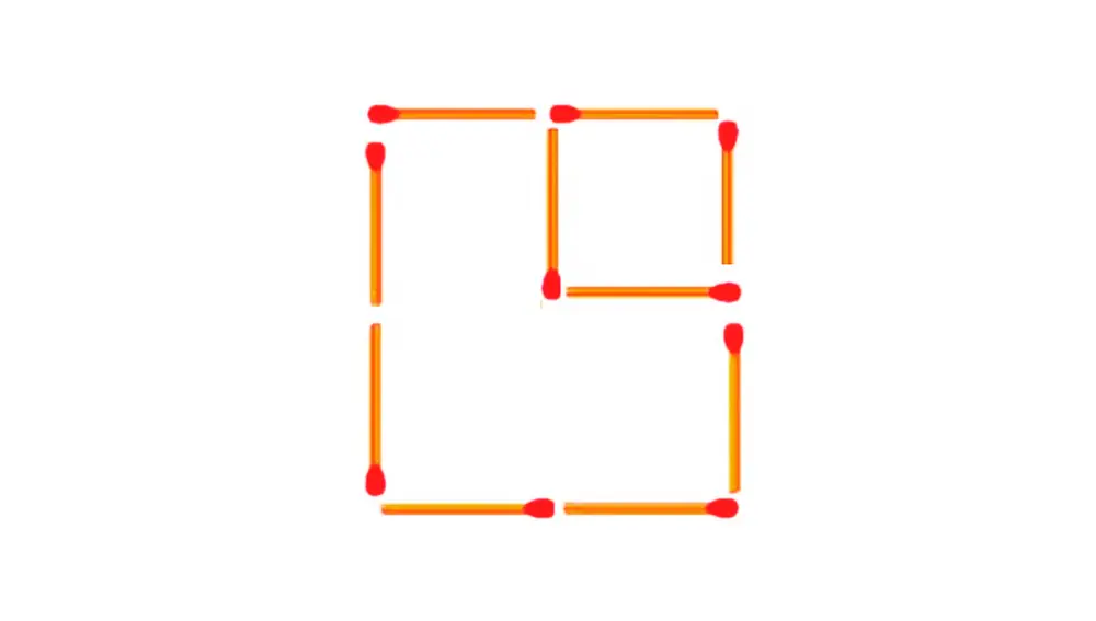 Aunque los cuadrados no sean del mismo tamaño, se logra el objetivo de crear dos cuadrados