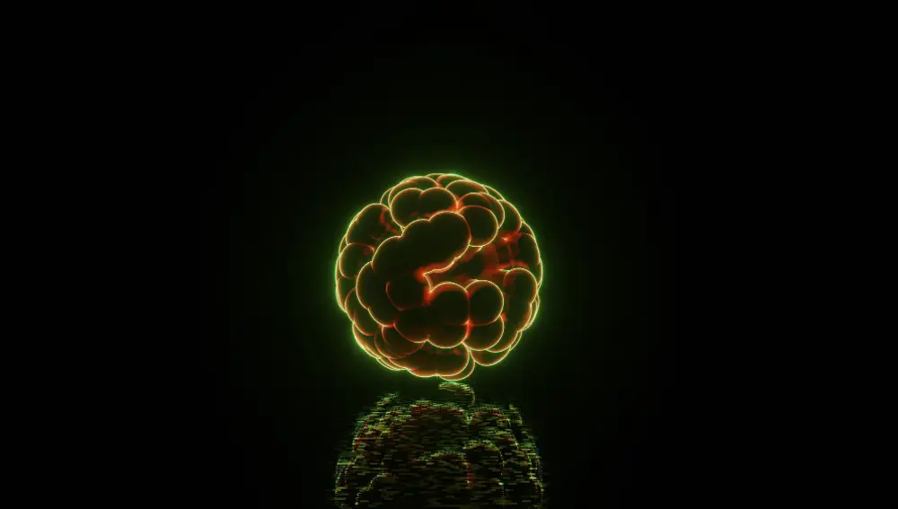 Representación de una célula cerebral