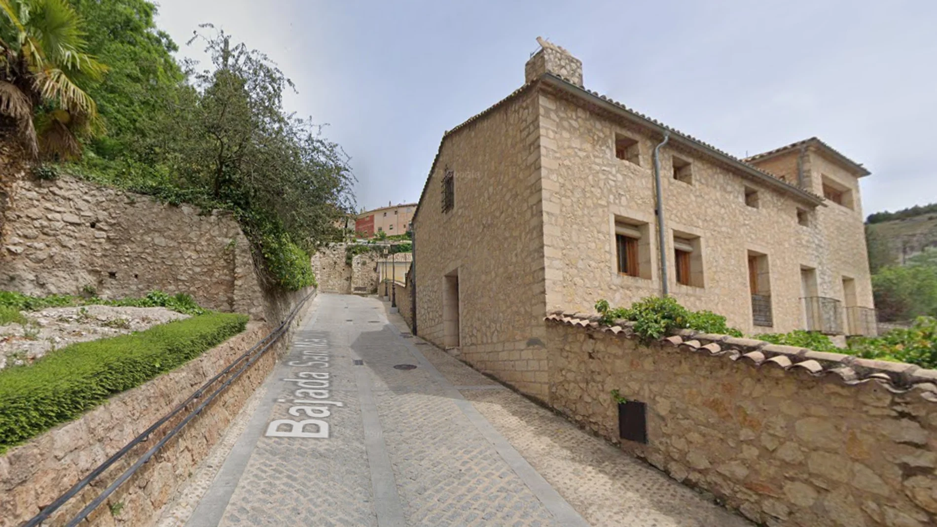 Bajada de San Martín de la ciudad de Cuenca