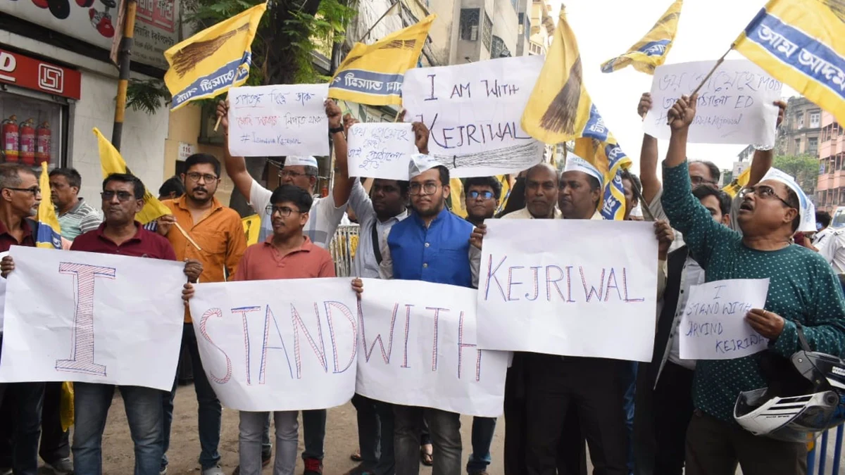 La oposición india sale a la calle en contra de los abusos de Modi