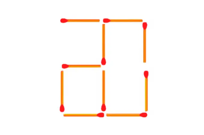 Resuelve el desafío: Crea dos cuadrados con solo dos movimientos