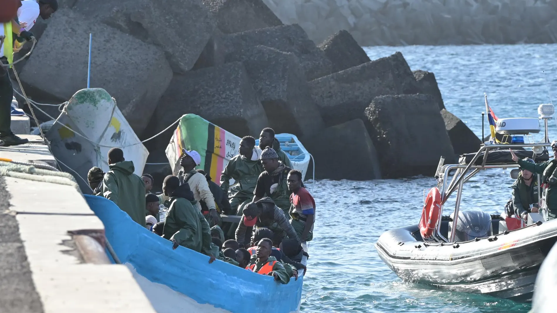 Llegan un total de 16.156 migrantes a España en lo que va de año, un 276,9% más, 13.115 de ellos a Canarias