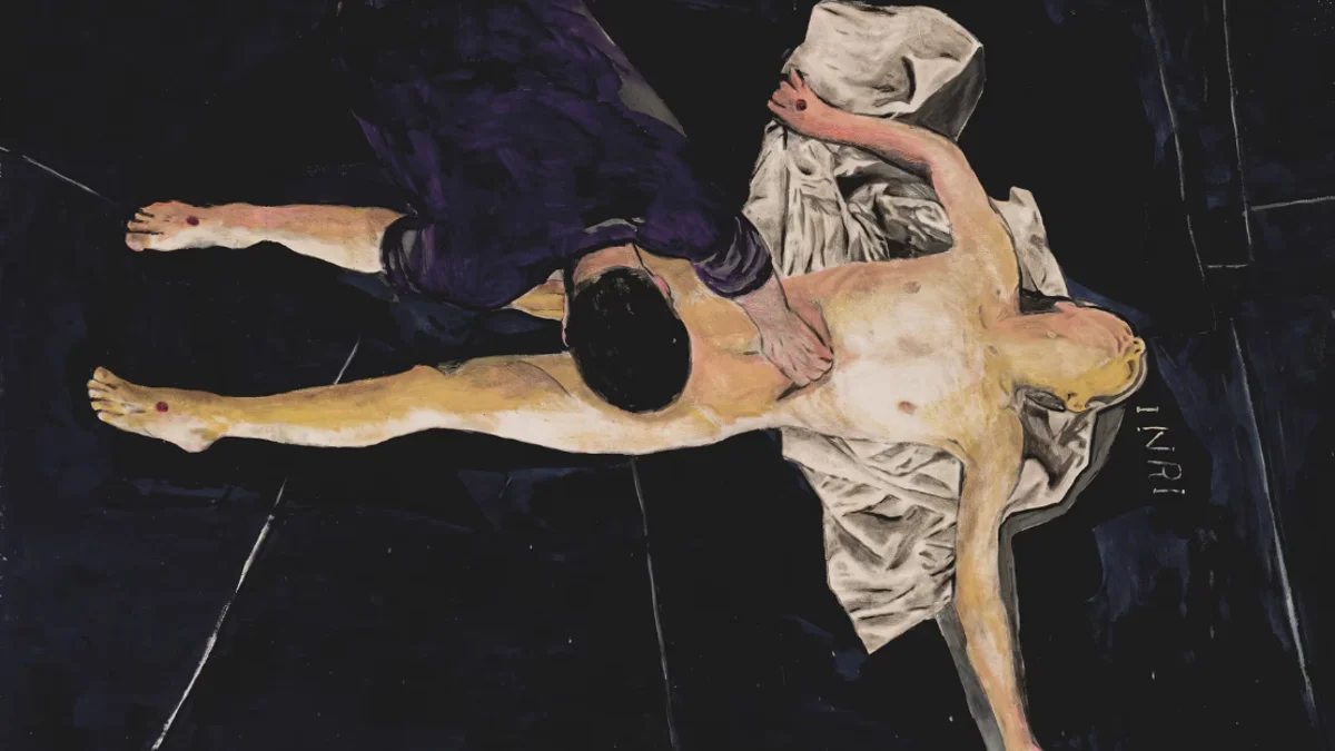 La polémica pintura de un Cristo sexualizado que sacude Italia y cuyo artista fue atacado