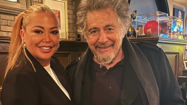 Belén Esteban y Al Pacino