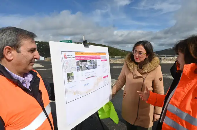 La Junta finaliza la renovación del firme en 17 kilómetros de la carretera que une La Granja y la Comunidad de Madrid con una inversión superior a los 3,4 millones