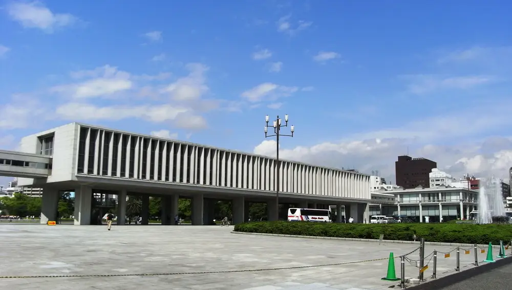 Edificio principal del Museo Conmemorativo de la Paz de Hiroshima