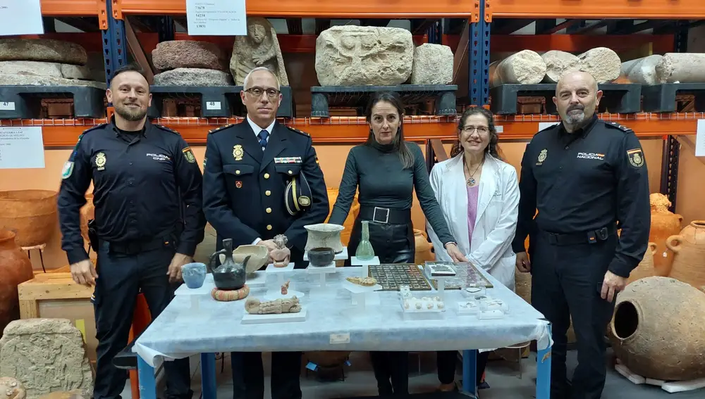 Almería.-La Junta recupera 261 piezas arqueológicas y patrimoniales a través de diversas actuaciones realizadas en 2023