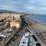 Vista panorámica del nuevo bulevar peatonal 