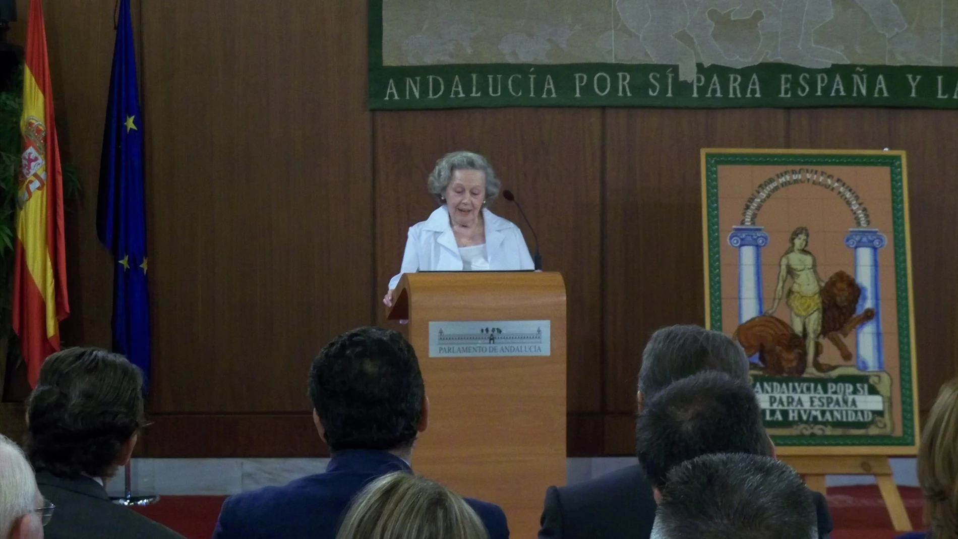 Fallece a los 93 años María Ángeles Infante, hija de Blas Infante y presidenta de su fundación