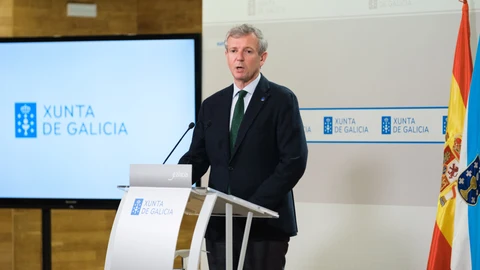 Rueda, hoy, tras el Consello de la Xunta.