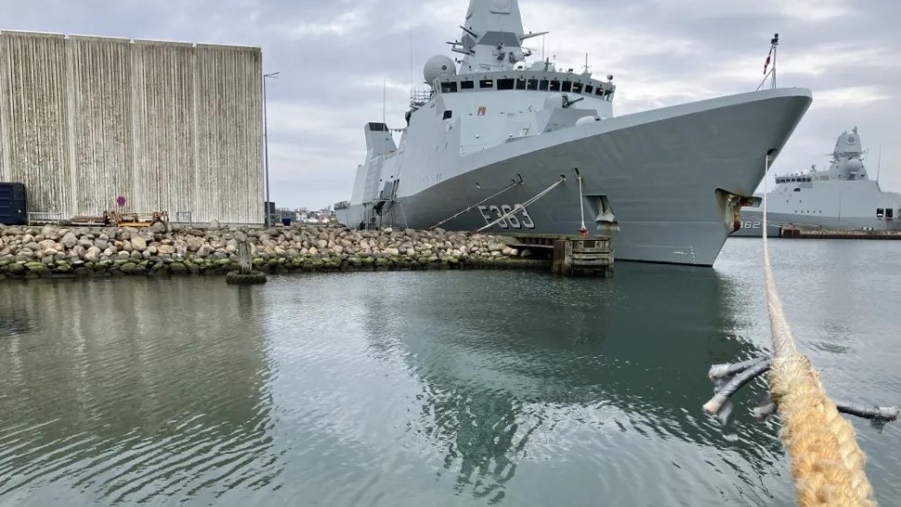 La Danimarca chiude il suo spazio aereo e marittimo per paura di lanciare missili da una delle sue fregate
