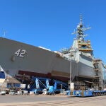 Destructor de la clase Hobart, deasrrollado por España. Foto. Navantia Australia