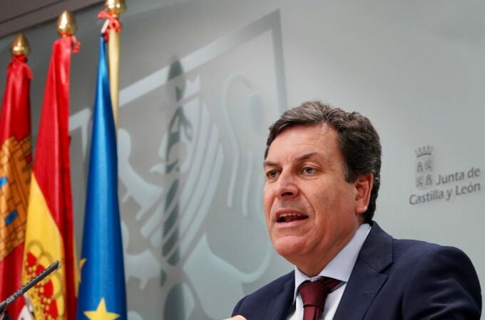 El portavoz Carlos Fernández Carriedo explica los acuerdos del Consejo de Gobierno