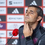Ernesto Valverde of Athletic Club Press Conference - Final Copa del Rey