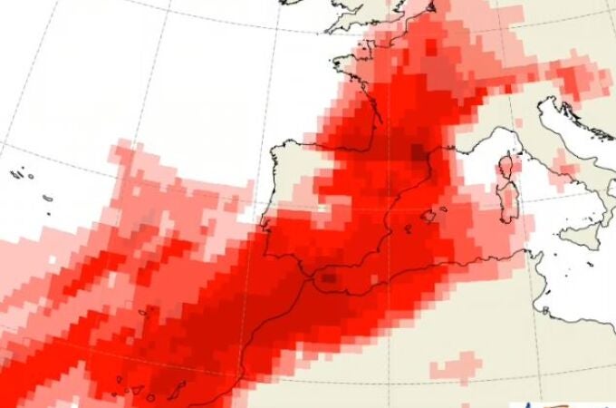 En los próximos días, tendremos sobre España una masa de aire mucho más cálida de lo normal