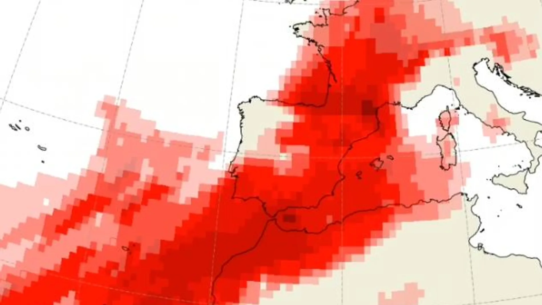 En los próximos días, tendremos sobre España una masa de aire mucho más cálida de lo normal