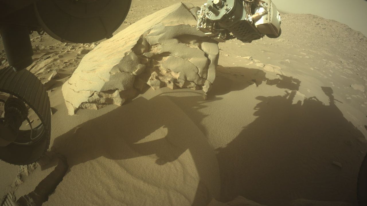 Habitable Mars?  The Mars rover has found its dream rock