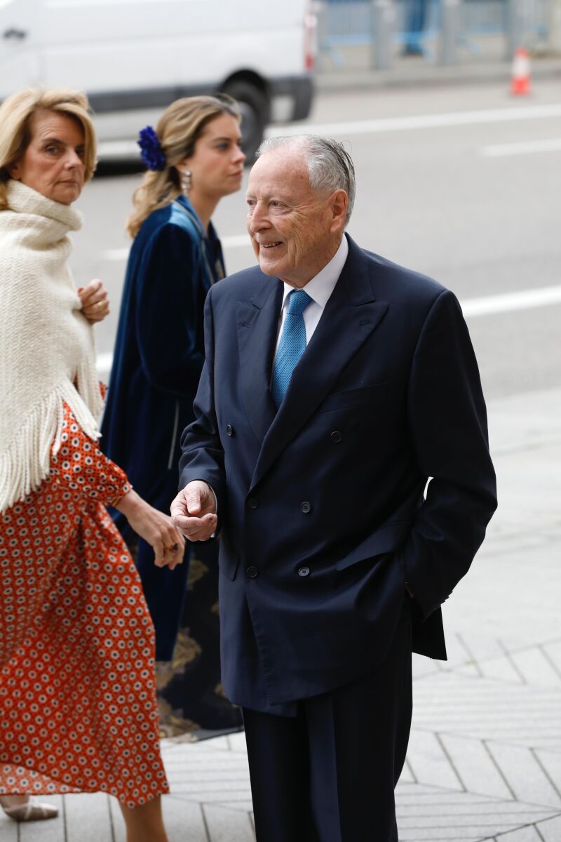 José María Álvarez del Manzano en la boda de José Luis Martínez-Almeida y Teresa Urquijo