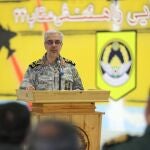 Irán.-El jefe del Ejército iraní promete una respuesta de "daño máximo" durante el multitudinario funeral de Reza Zahedi