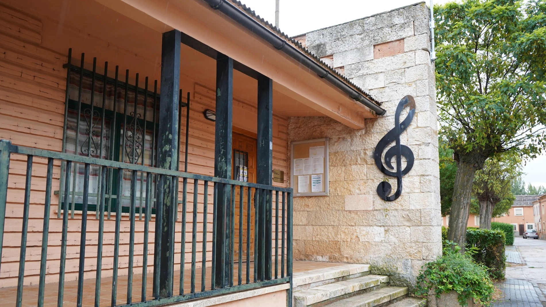 Escuela de música de un pueblo de Segovia