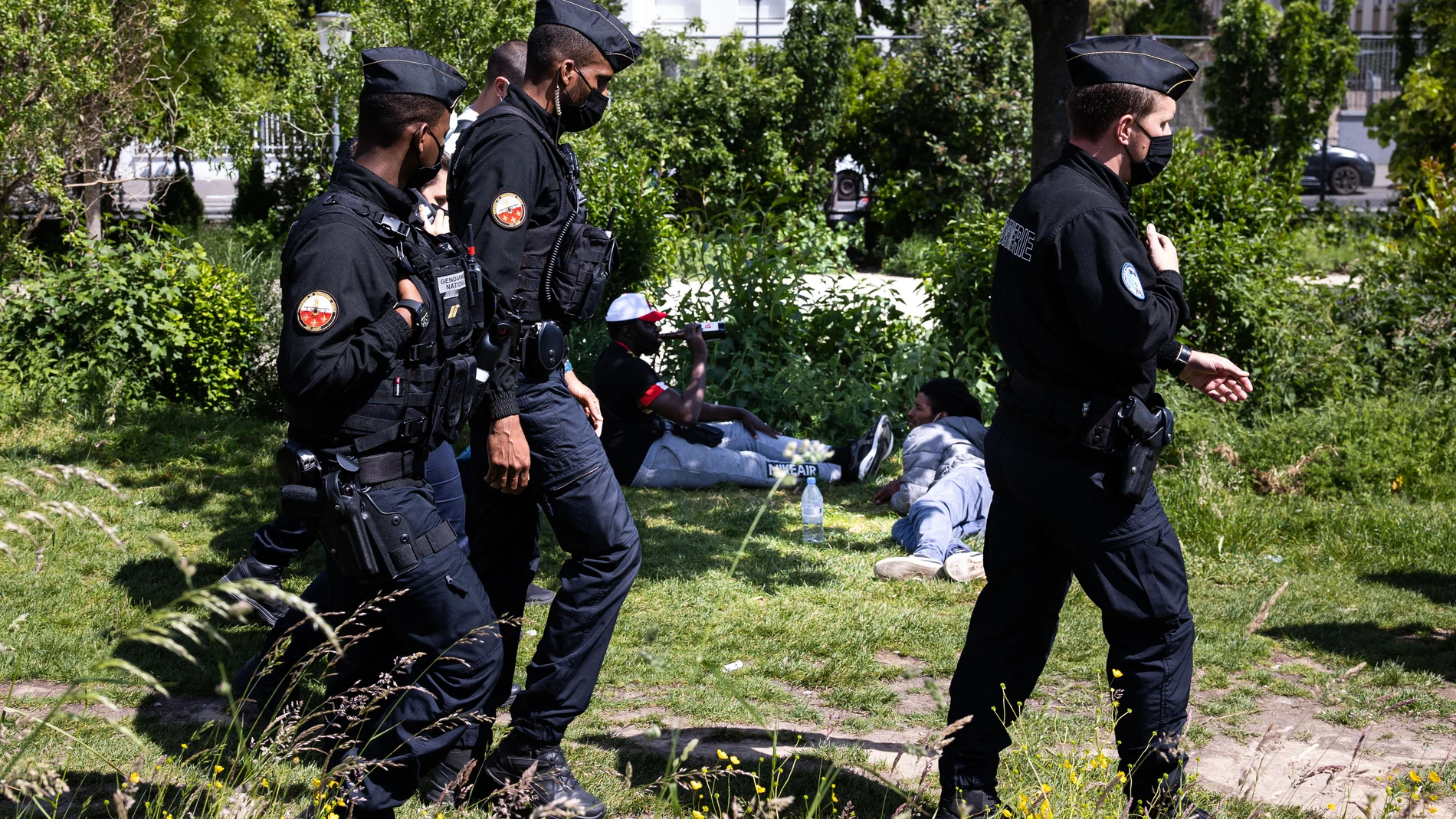 May 29, 2021, Paris, France, France: President of the Regional Council of Ile de France and Paris' 7th district mayor visit the Jardin d Eole (Eole Garden), eastern Paris, to discuss the situation of drug addicted persons staying in the area. (Foto de ARCHIVO) 29/05/2021
