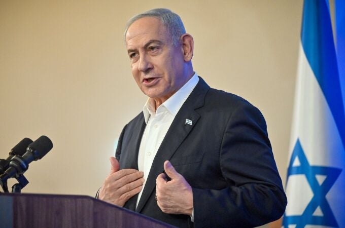 El "premier" israelí, Benjamin Netanyahu