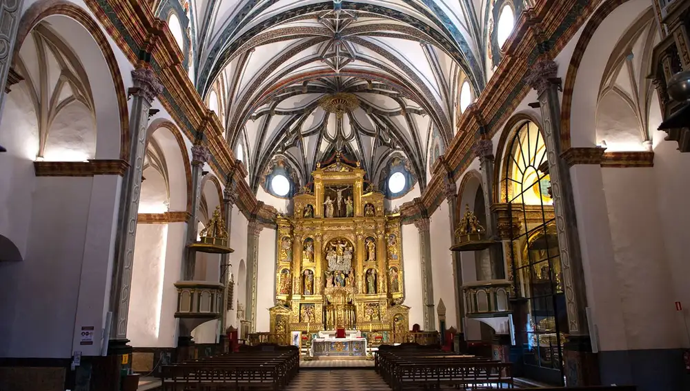 Interior de la catedral del Salvador de Albarracín