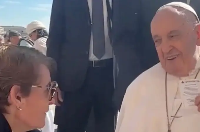 La divertida respuesta del Papa Francisco a una andaluza que no quería 